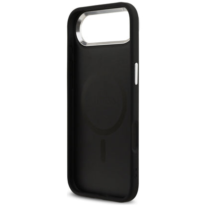 Θήκη MagSafe για Apple iPhone 17 Air, Guess, 4G Classic Logo, Μαύρη