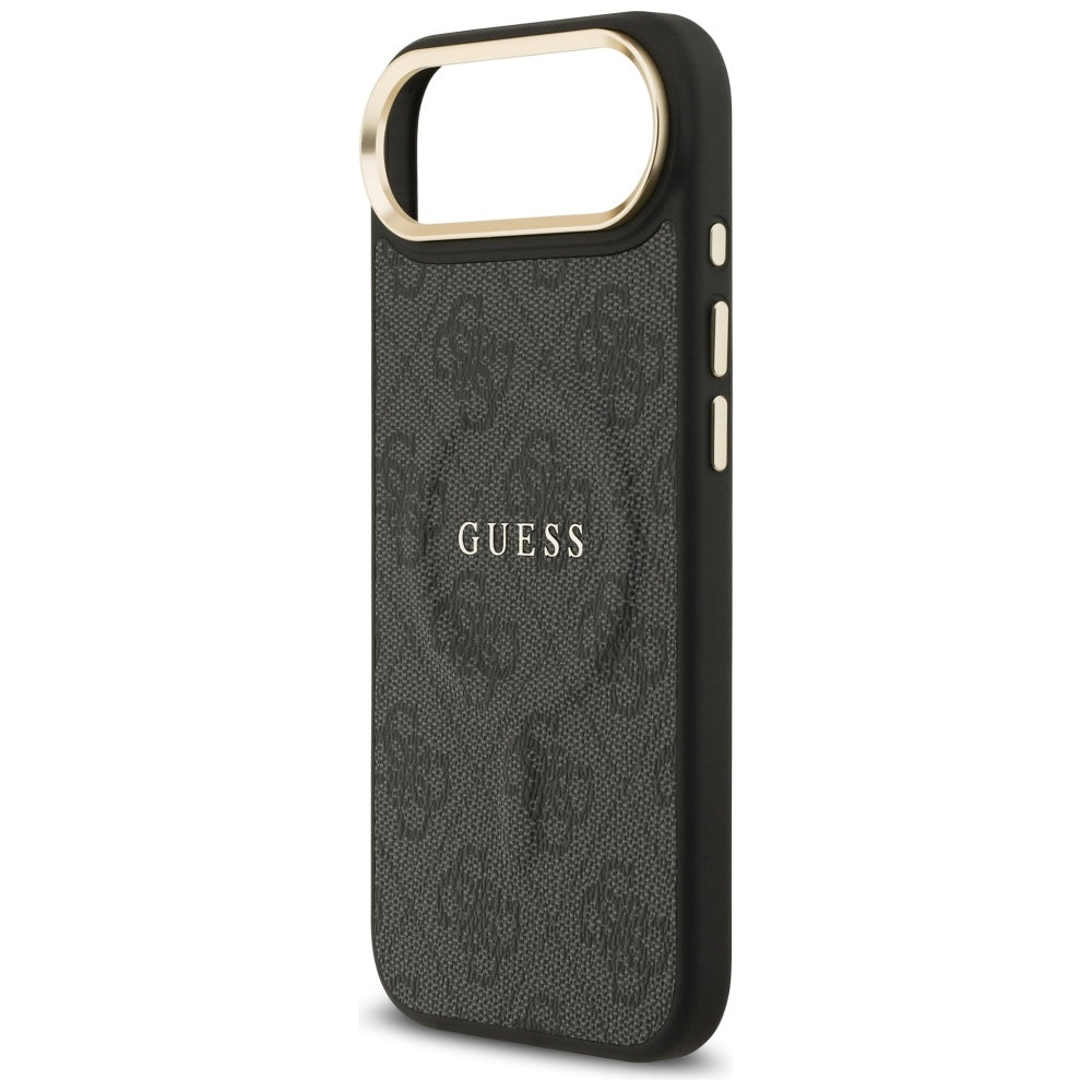 Θήκη MagSafe για Apple iPhone 17 Air, Guess, 4G Classic, Μαύρη
