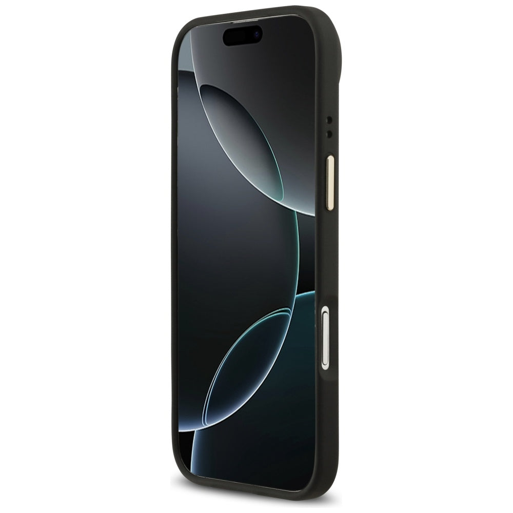Θήκη MagSafe για Apple iPhone 17 Air, Guess, 4G Classic, Μαύρη