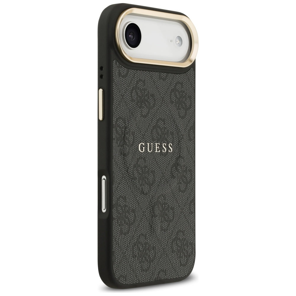 Θήκη MagSafe για Apple iPhone 17 Air, Guess, 4G Classic, Μαύρη