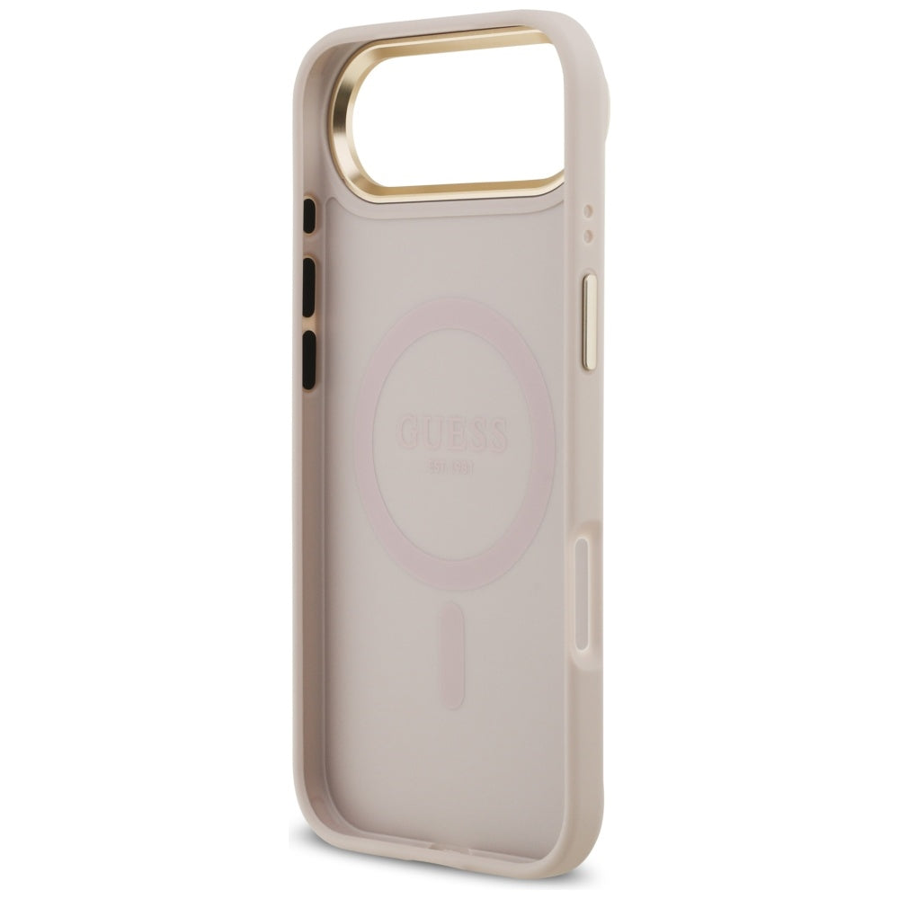 Θήκη MagSafe για Apple iPhone 17 Air, Guess, 4G Classic, Ροζ