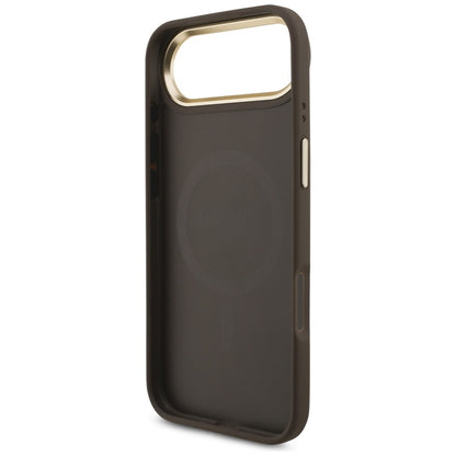 Θήκη MagSafe για Apple iPhone 17 Air, Guess, 4G Strass Logo, Καφέ