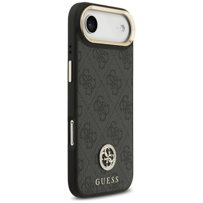 Θήκη MagSafe για Apple iPhone 17 Air, Guess, 4G Strass Logo, Μαύρη