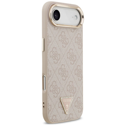 Θήκη MagSafe για Apple iPhone 17 Air, Guess, 4G Triangle Logo, Ροζ Χρυσό