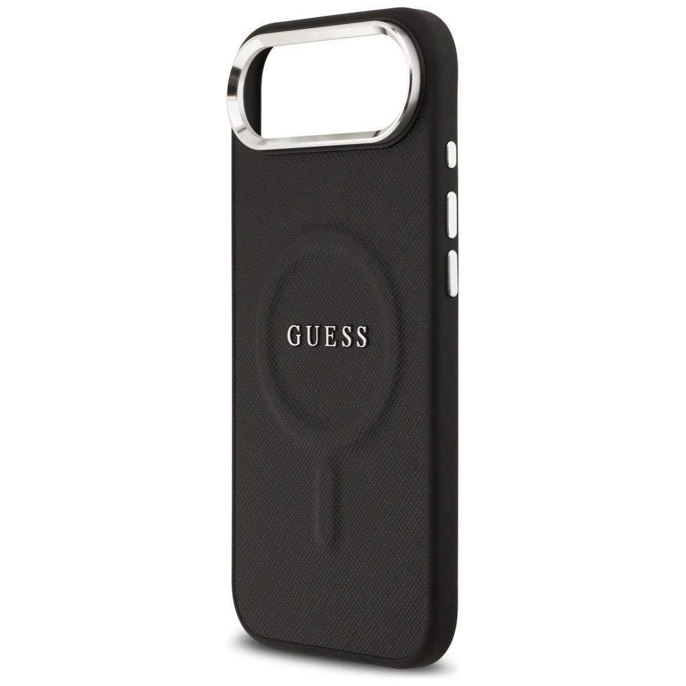 Θήκη MagSafe για Apple iPhone 17 Air, Guess, Classic Logo, Μαύρη