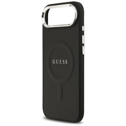 Θήκη MagSafe για Apple iPhone 17 Air, Guess, Classic Logo, Μαύρη
