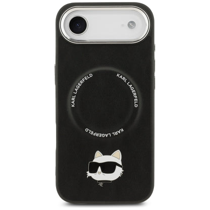 Θήκη MagSafe για Apple iPhone 17 Air, Karl Lagerfeld, Choupette Pin, Μαύρη