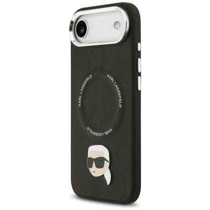 Θήκη MagSafe για Apple iPhone 17 Air, Karl Lagerfeld, Karl Pin, Μαύρη