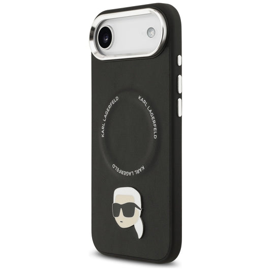 Θήκη MagSafe για Apple iPhone 17 Air, Karl Lagerfeld, Karl Pin, Μαύρη