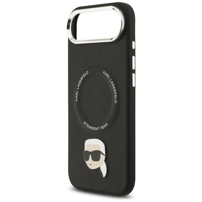 Θήκη MagSafe για Apple iPhone 17 Air, Karl Lagerfeld, Karl Pin, Μαύρη