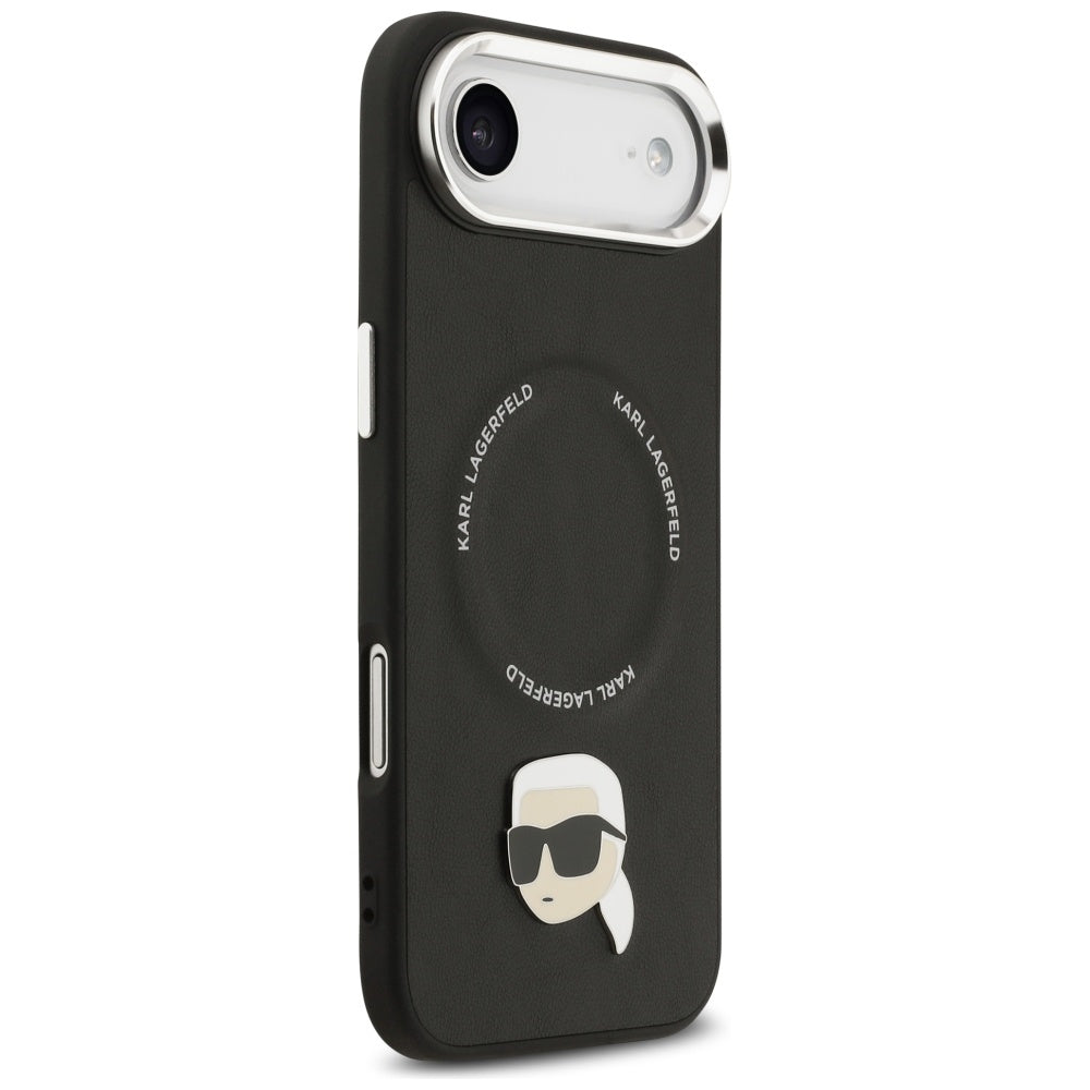 Θήκη MagSafe για Apple iPhone 17 Air, Karl Lagerfeld, Karl Pin, Μαύρη