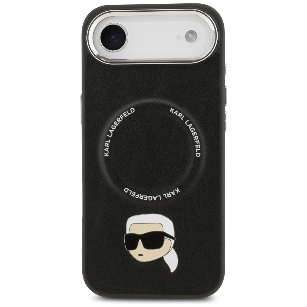 Θήκη MagSafe για Apple iPhone 17 Air, Karl Lagerfeld, Karl Pin, Μαύρη