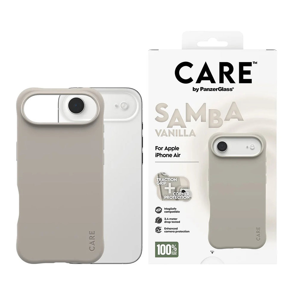 Θήκη MagSafe για Apple iPhone 17 Air, PanzerGlass, Care Fashionable, Μπεζ