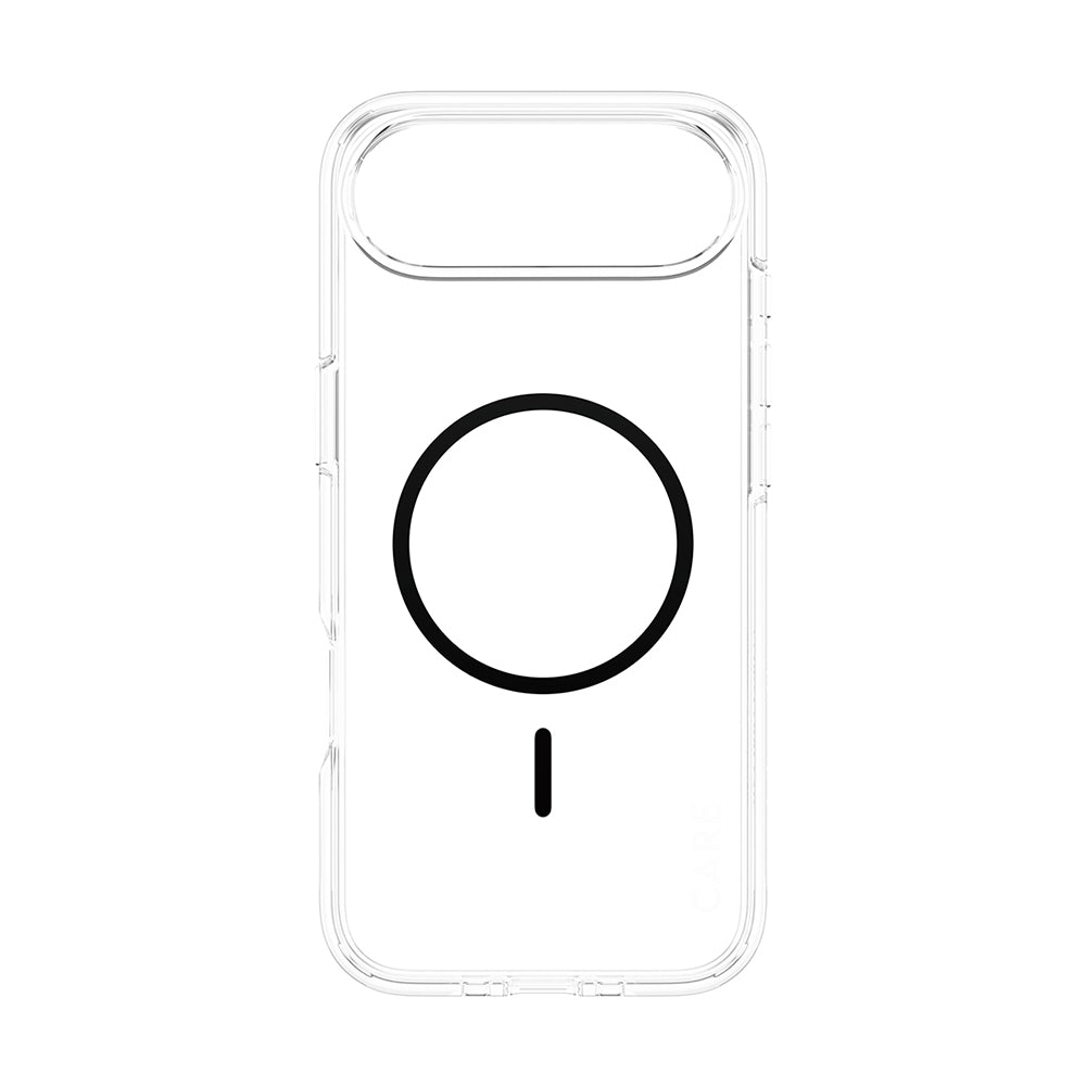 MagSafe Case for Apple iPhone 17 Air, PanzerGlass, Urban Explorer Care, Black Transparent