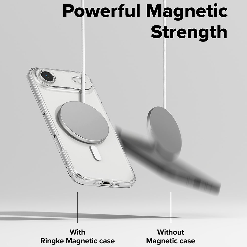 Θήκη MagSafe για Apple iPhone 17 Air, Ringke, Fusion, Διάφανη