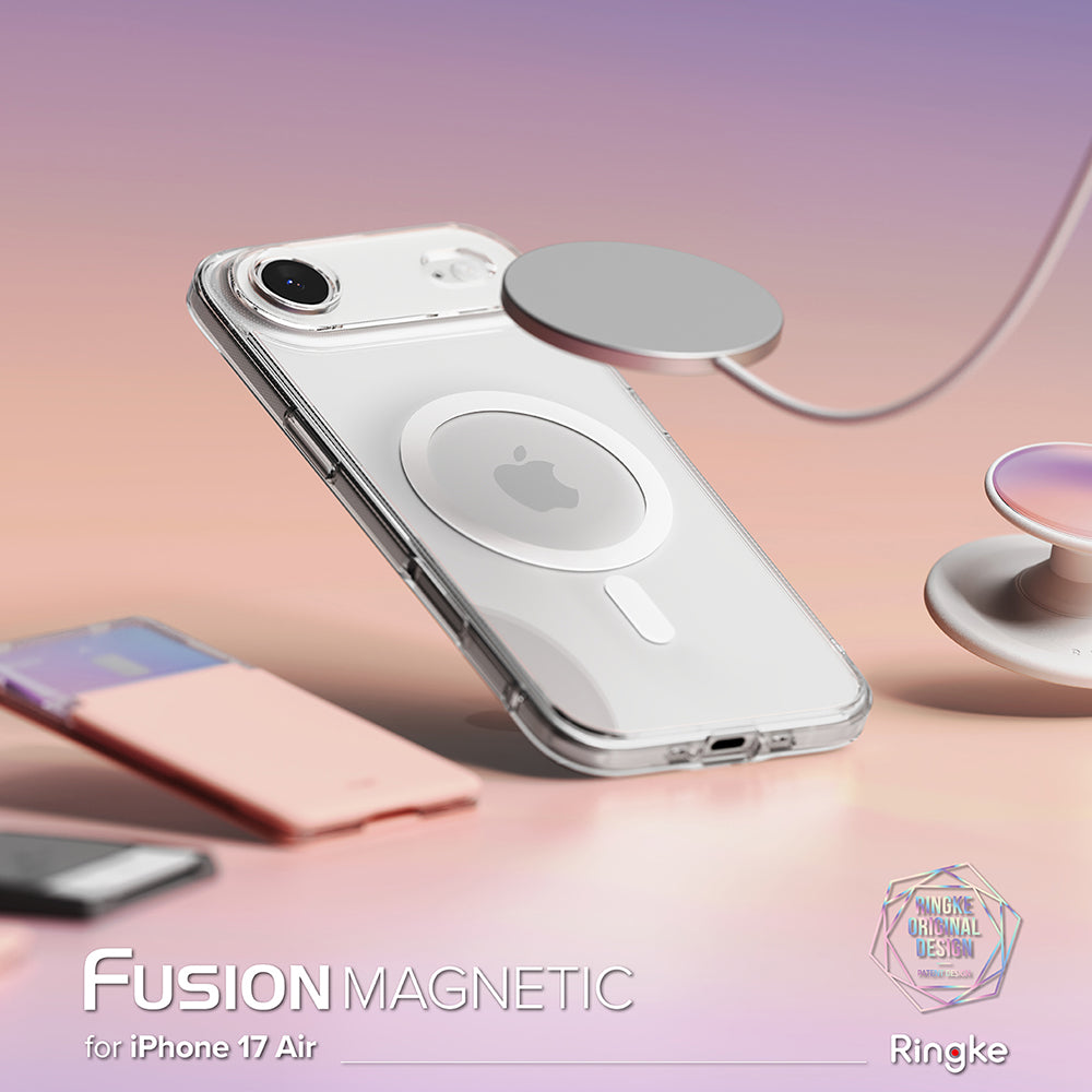 Θήκη MagSafe για Apple iPhone 17 Air, Ringke, Fusion, Διάφανη