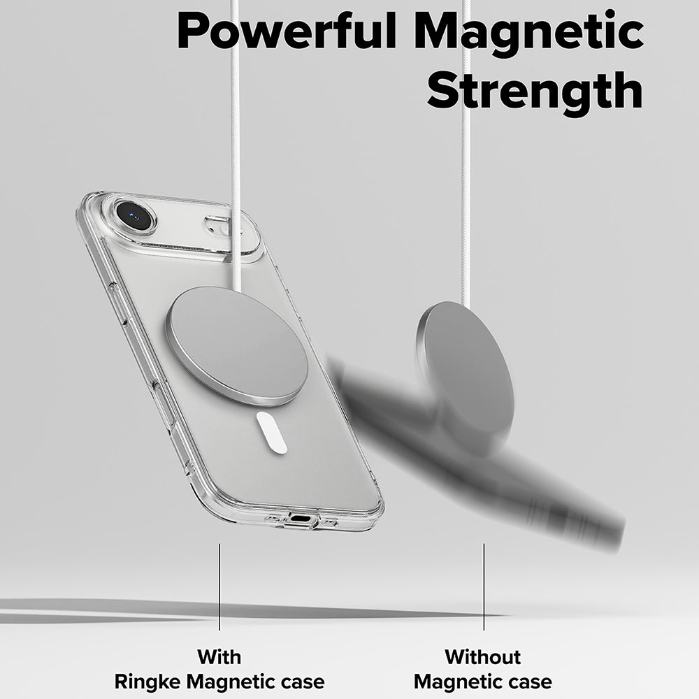 Θήκη MagSafe για Apple iPhone 17 Air, Ringke, Fusion, Ματ Διαφανής