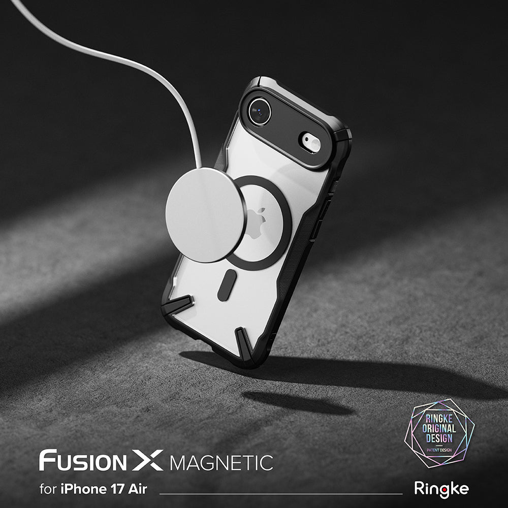 Θήκη MagSafe για Apple iPhone 17 Air, Ringke, Fusion X, Μαύρη