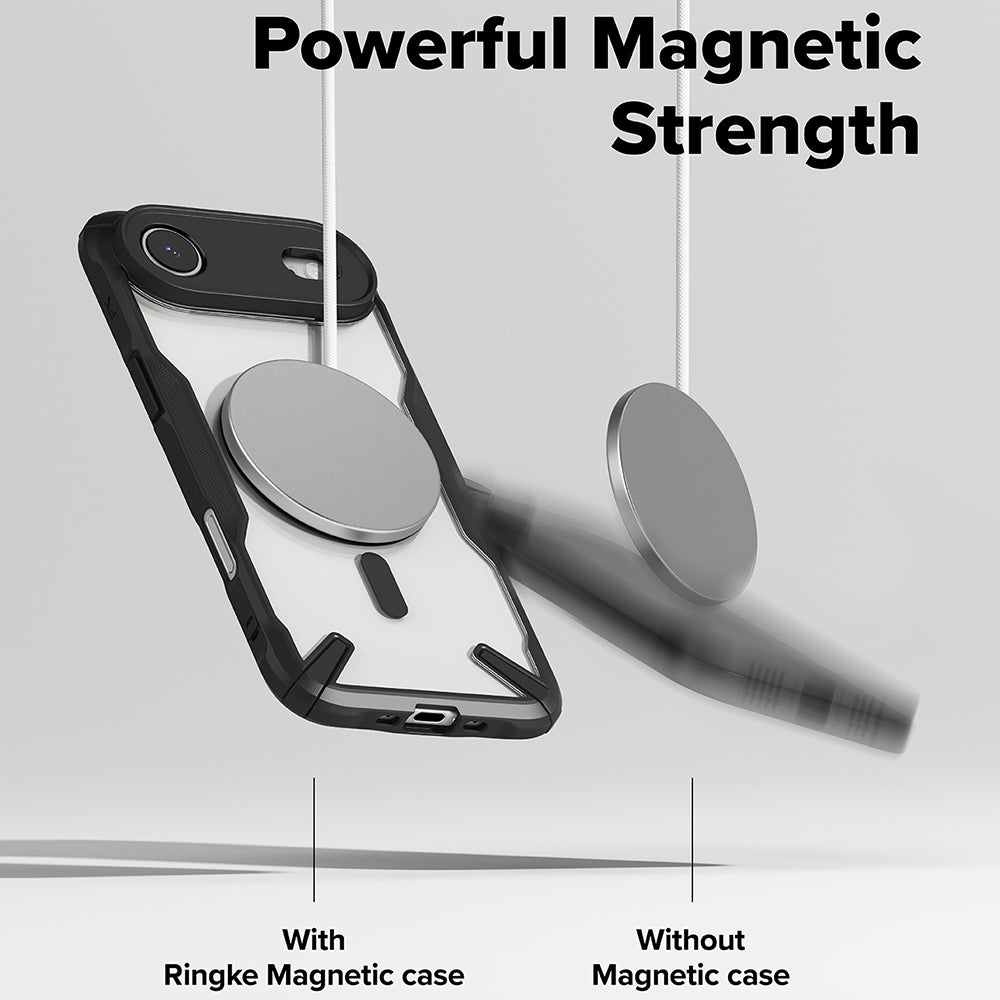 Θήκη MagSafe για Apple iPhone 17 Air, Ringke, Fusion X, Μαύρη