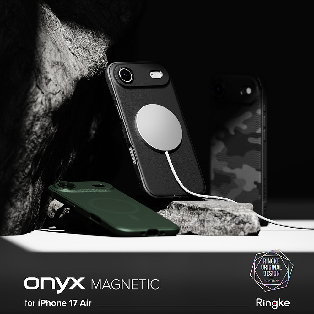 Θήκη MagSafe για Apple iPhone 17 Air, Ringke, Onyx, Μαύρη