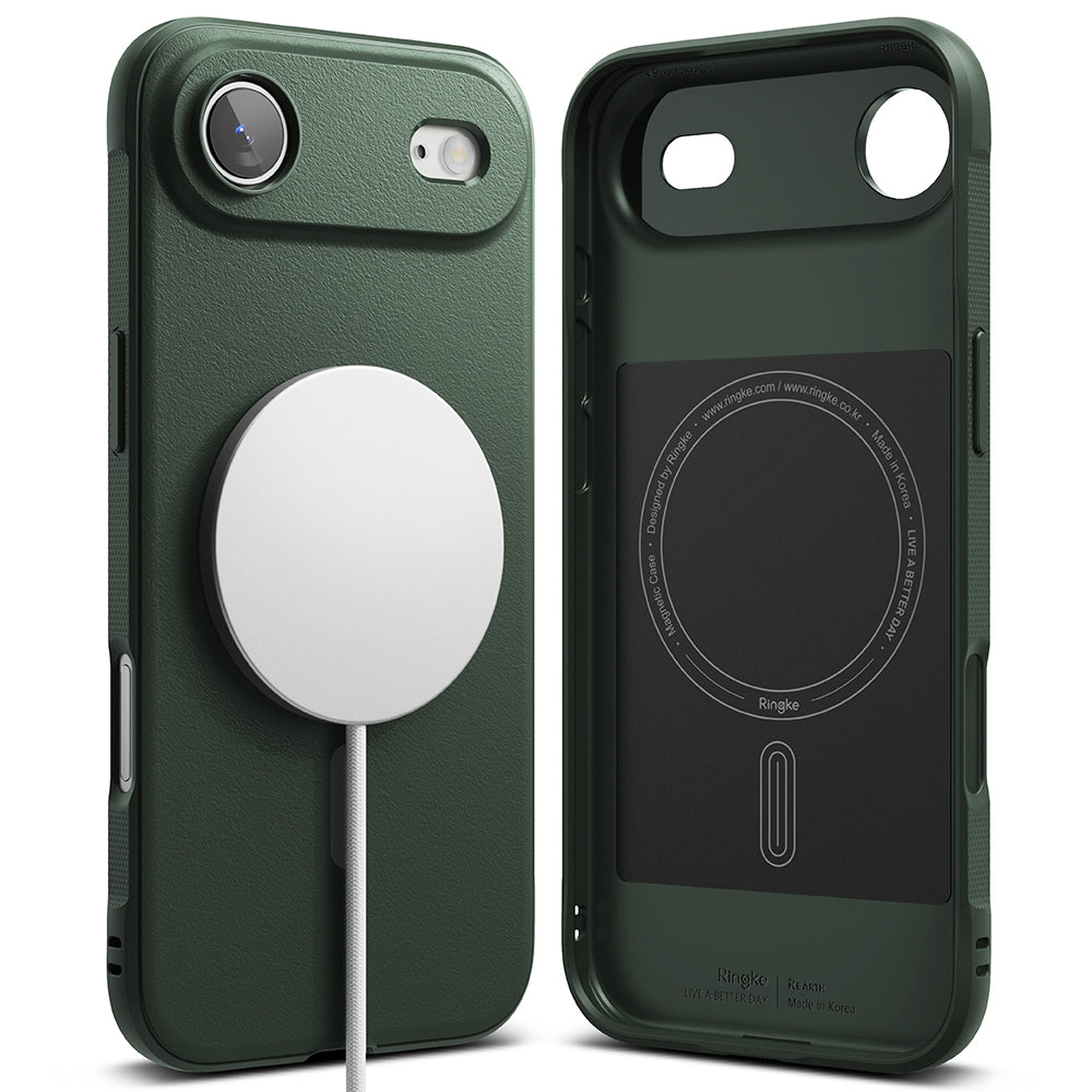 Θήκη MagSafe για Apple iPhone 17 Air, Ringke, Onyx, Σκούρο Πράσινο
