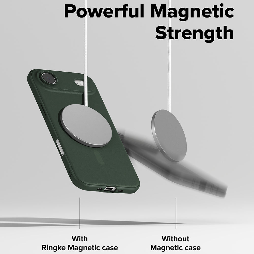 Θήκη MagSafe για Apple iPhone 17 Air, Ringke, Onyx, Σκούρο Πράσινο