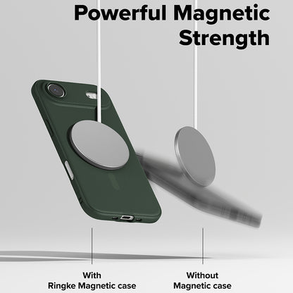Θήκη MagSafe για Apple iPhone 17 Air, Ringke, Onyx, Σκούρο Πράσινο
