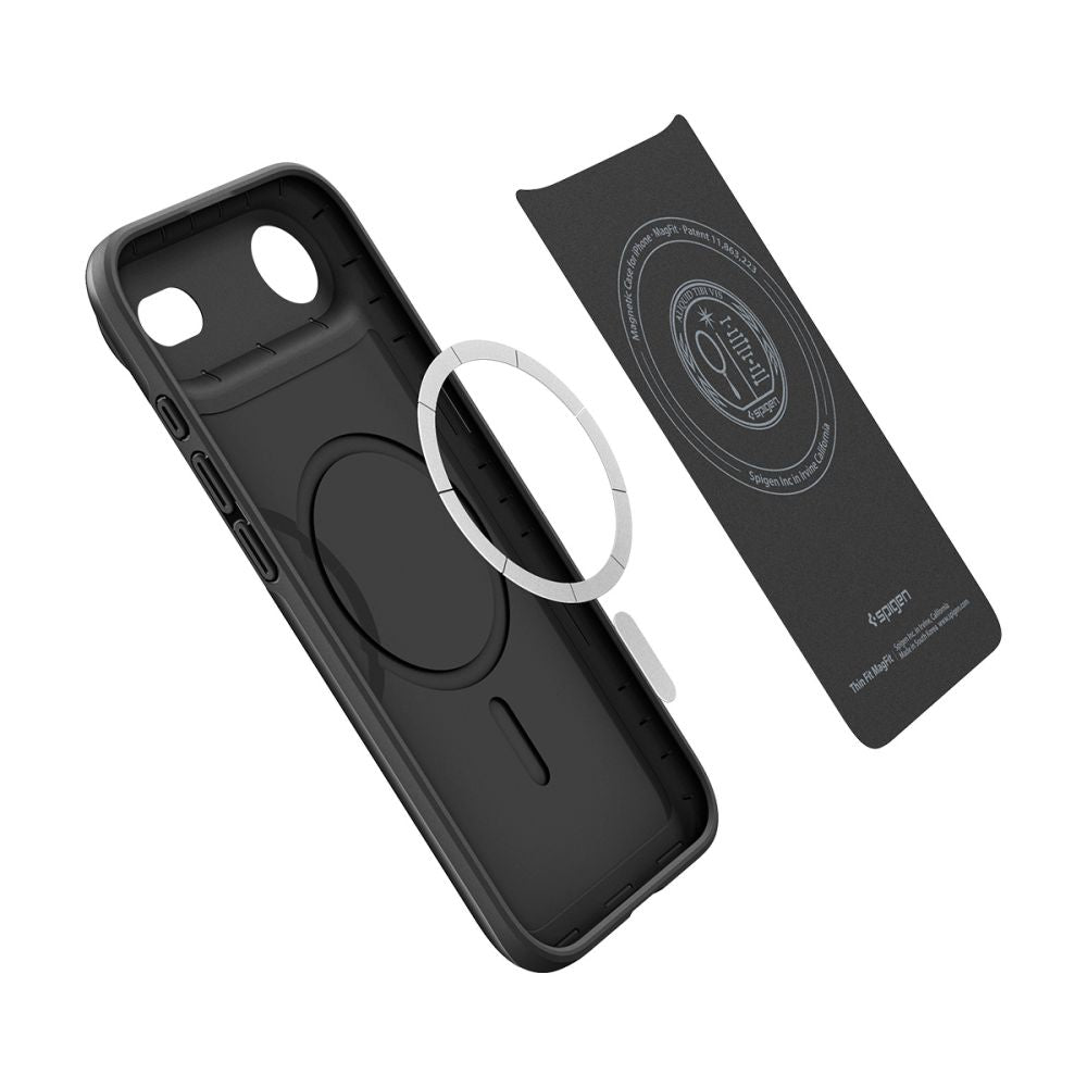 Θήκη MagSafe για Apple iPhone 17 Air, Spigen, Thin Fit, Μαύρη