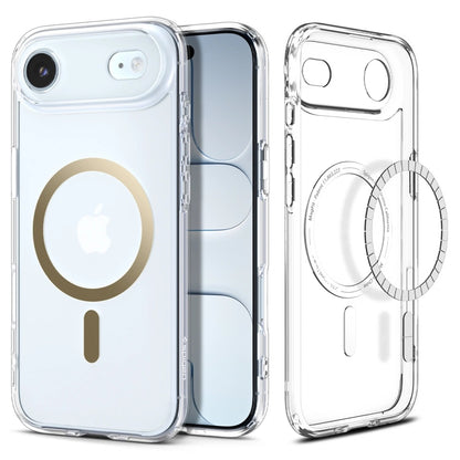Θήκη MagSafe για Apple iPhone 17 Air, Spigen, Ultra Hybrid, Διάφανο Χρυσό