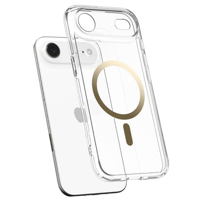 Θήκη MagSafe για Apple iPhone 17 Air, Spigen, Ultra Hybrid, Διάφανο Χρυσό