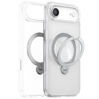 Θήκη MagSafe για Apple iPhone 17 Air, Torras, Ostand Spin, Διαφανής