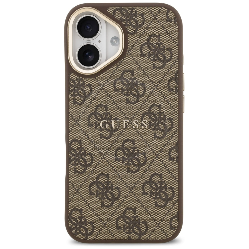 Θήκη MagSafe για Apple iPhone 17, Guess, 4G Classic, Καφέ