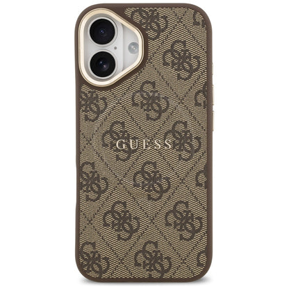Θήκη MagSafe για Apple iPhone 17, Guess, 4G Classic, Καφέ