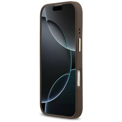 Θήκη MagSafe για Apple iPhone 17, Guess, 4G Classic, Καφέ