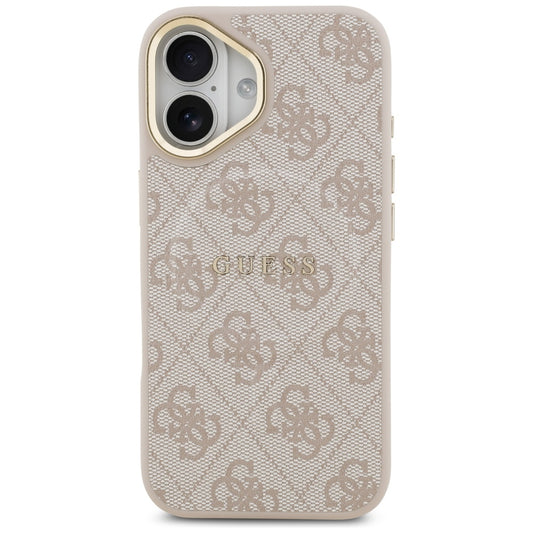 Θήκη MagSafe για Apple iPhone 17, Guess, 4G Classic, Ροζ