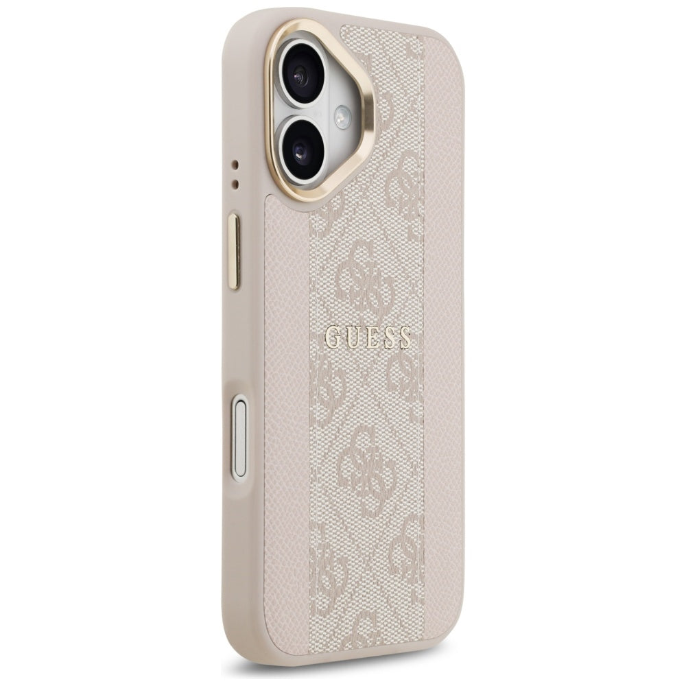 MagSafe Case for Apple iPhone 17, Guess, 4G Stripe, Pink