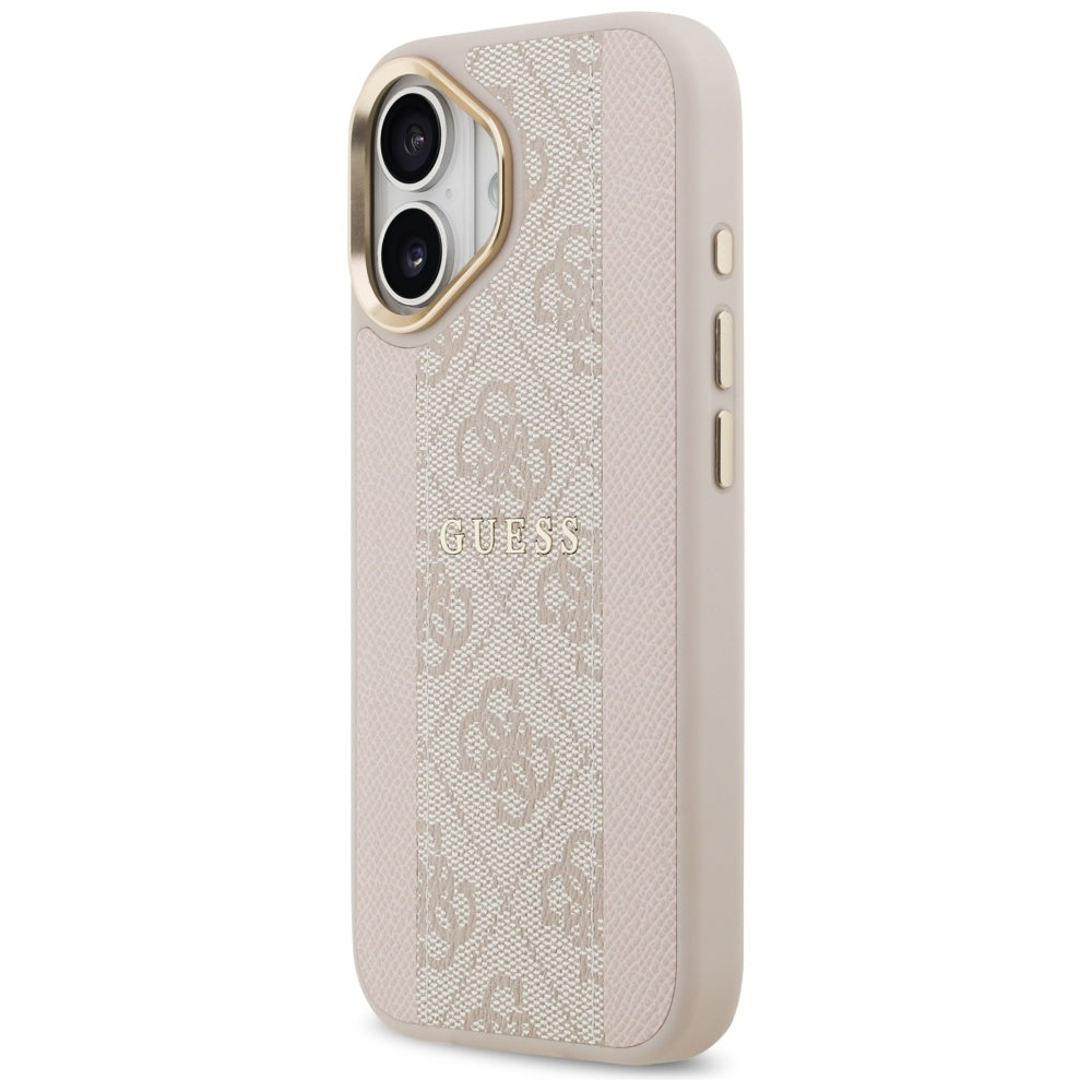MagSafe Case for Apple iPhone 17, Guess, 4G Stripe, Pink