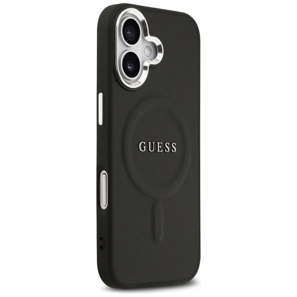 MagSafe Case for Apple iPhone 17, Guess, Classic Logo, Black