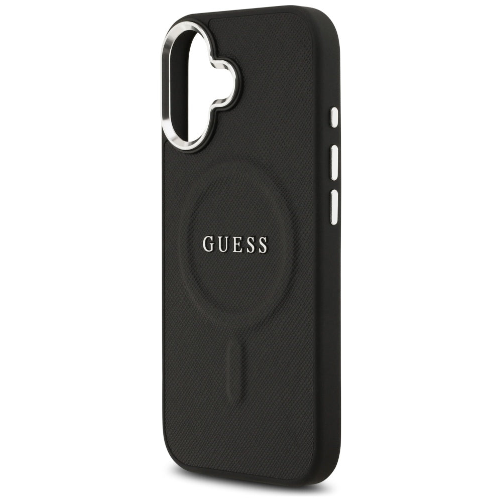 MagSafe Case for Apple iPhone 17, Guess, Classic Logo, Black