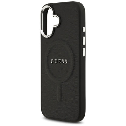 MagSafe Case for Apple iPhone 17, Guess, Classic Logo, Black