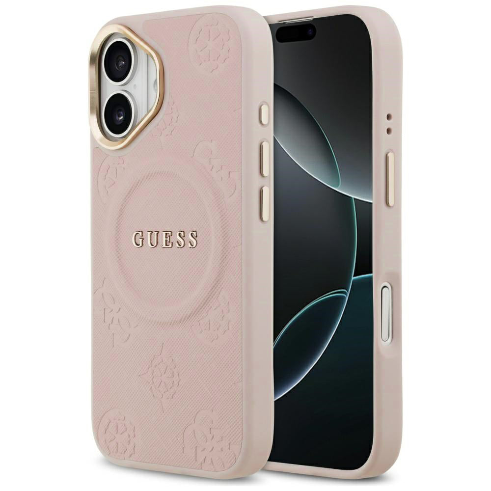 Θήκη MagSafe για Apple iPhone 17, Guess, Peony Hot Stamp, Ροζ