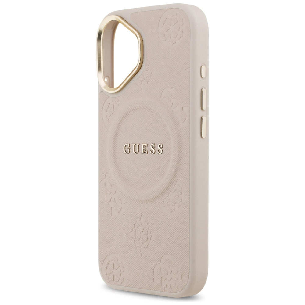 Θήκη MagSafe για Apple iPhone 17, Guess, Peony Hot Stamp, Ροζ