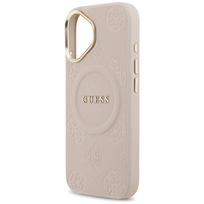 Θήκη MagSafe για Apple iPhone 17, Guess, Peony Hot Stamp, Ροζ