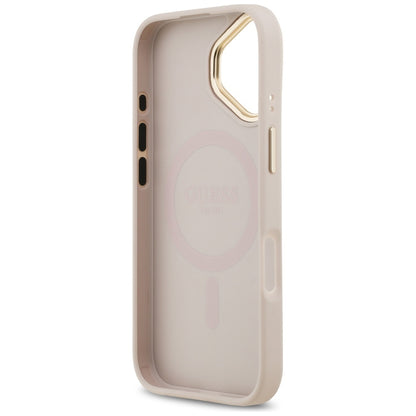 Θήκη MagSafe για Apple iPhone 17, Guess, Peony Hot Stamp, Ροζ