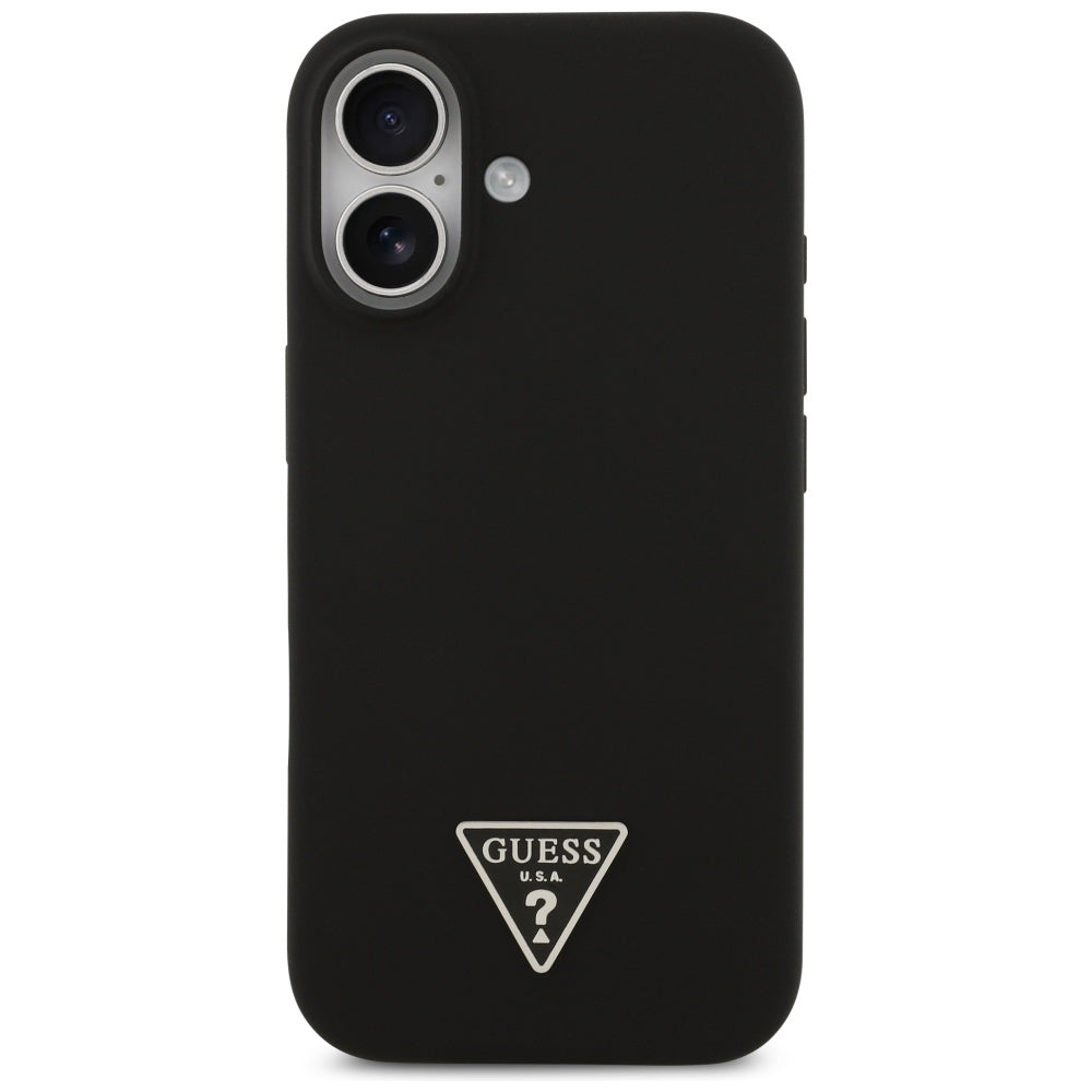 Θήκη MagSafe για Apple iPhone 17, Guess, Triangle Logo, Μαύρη