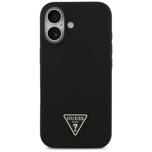 Θήκη MagSafe για Apple iPhone 17, Guess, Triangle Logo, Μαύρη