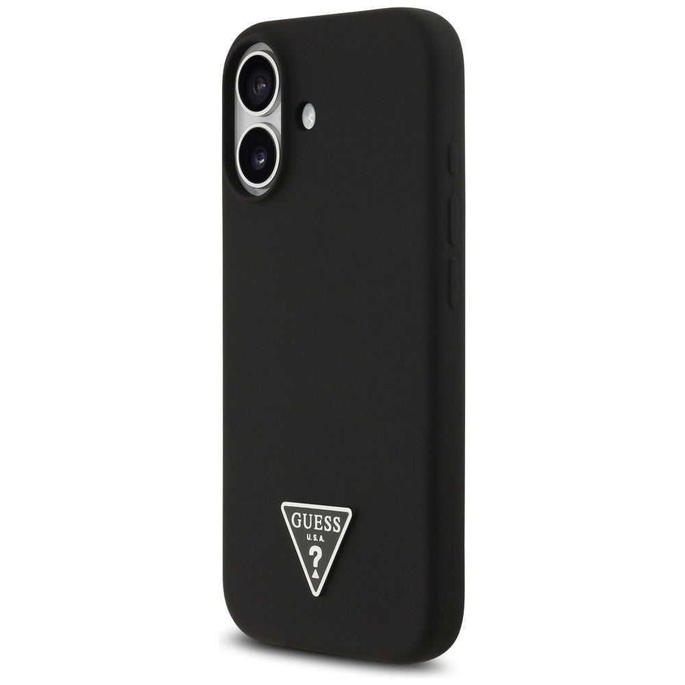 Θήκη MagSafe για Apple iPhone 17, Guess, Triangle Logo, Μαύρη