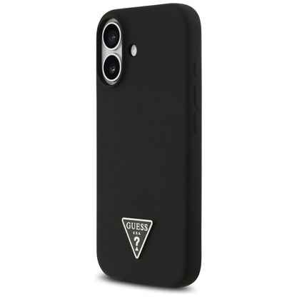 Θήκη MagSafe για Apple iPhone 17, Guess, Triangle Logo, Μαύρη