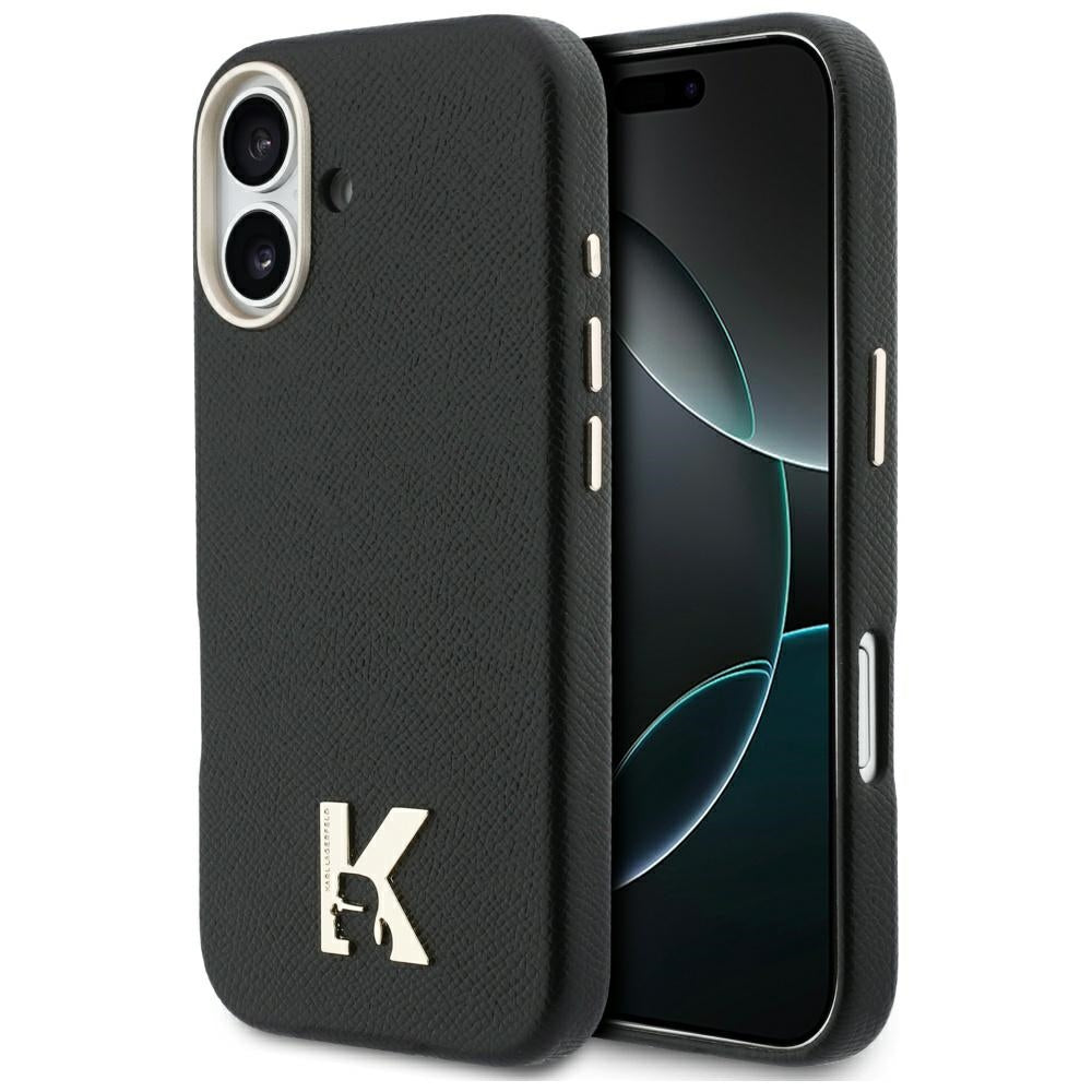 MagSafe Case for Apple iPhone 17, Karl Lagerfeld, Karl Head Logo, Black