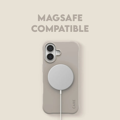 MagSafe Case for Apple iPhone 17, PanzerGlass, Fashionable Care, Beige